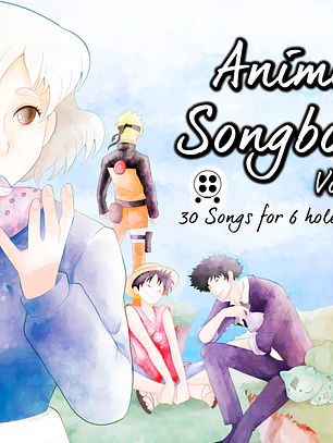 Cancionero Digital (Ingles) para Ocarina de 6 Agujeros Anime Vol 2
