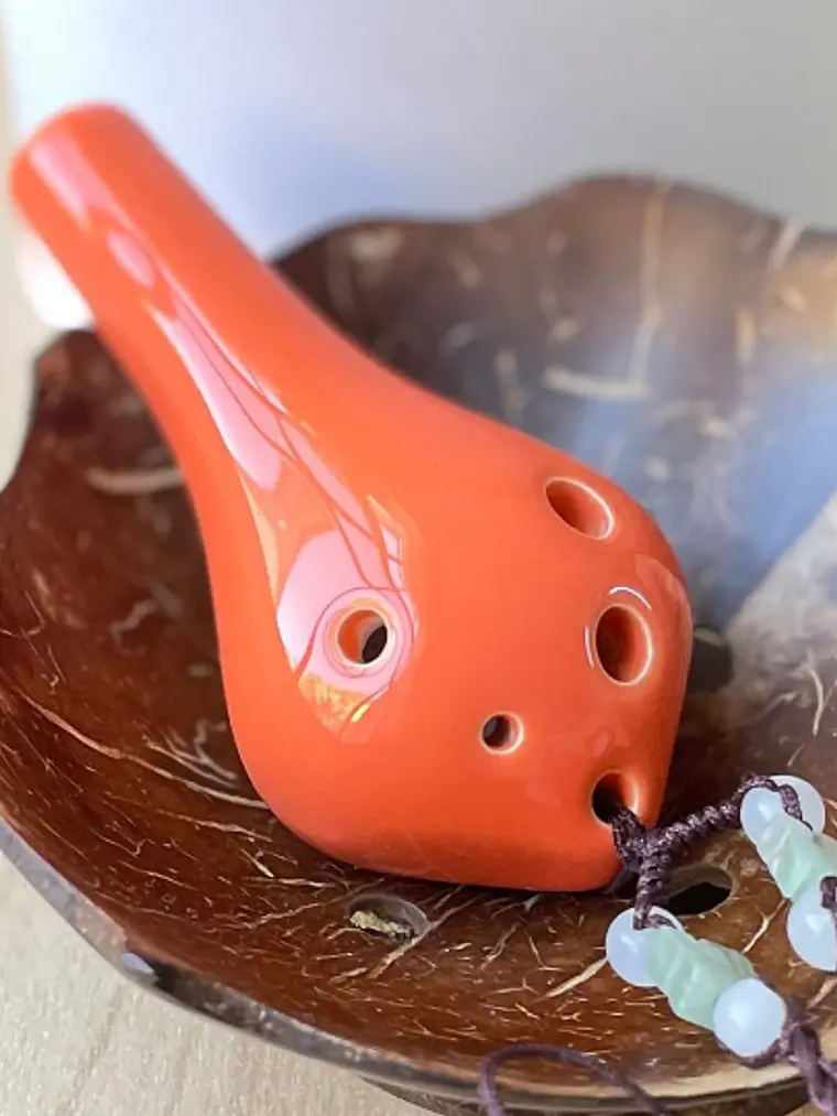 Ocarina 6 Agujeros | Long Mouth Soprano C 4