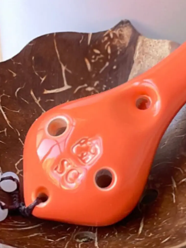 Ocarina 6 Agujeros | Long Mouth Soprano C 5