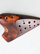 Ocarina Doble 19 Agujeros | Flamed Alto C - Miniatura 1