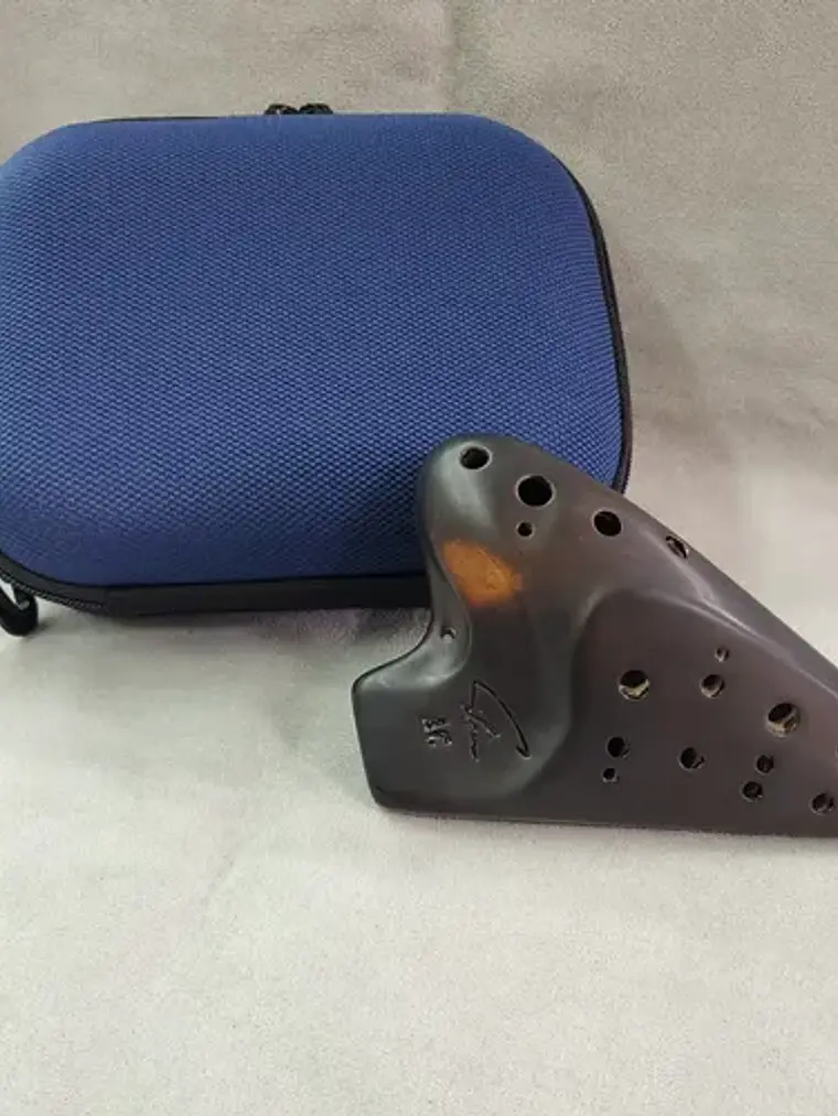Ocarina Doble 19 Agujeros | Flamed Alto C 3