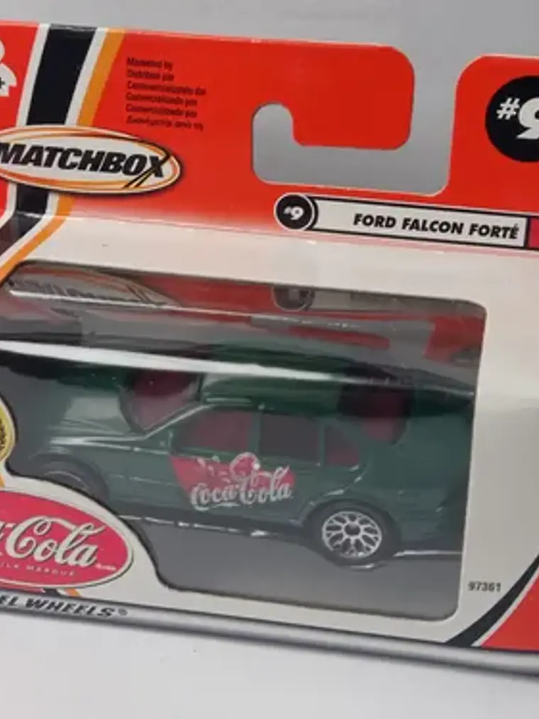 Ford Falcon Forte Coca Cola 2002 Matchbox Mattel 4