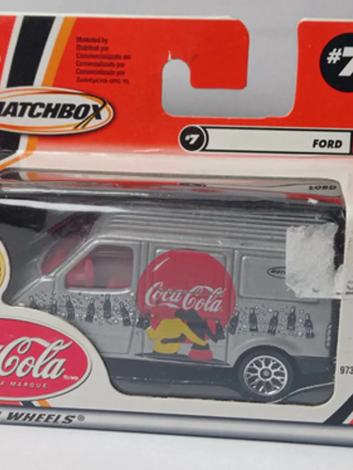 Ford Van Coca Cola 2002 Matchbox Mattel 3
