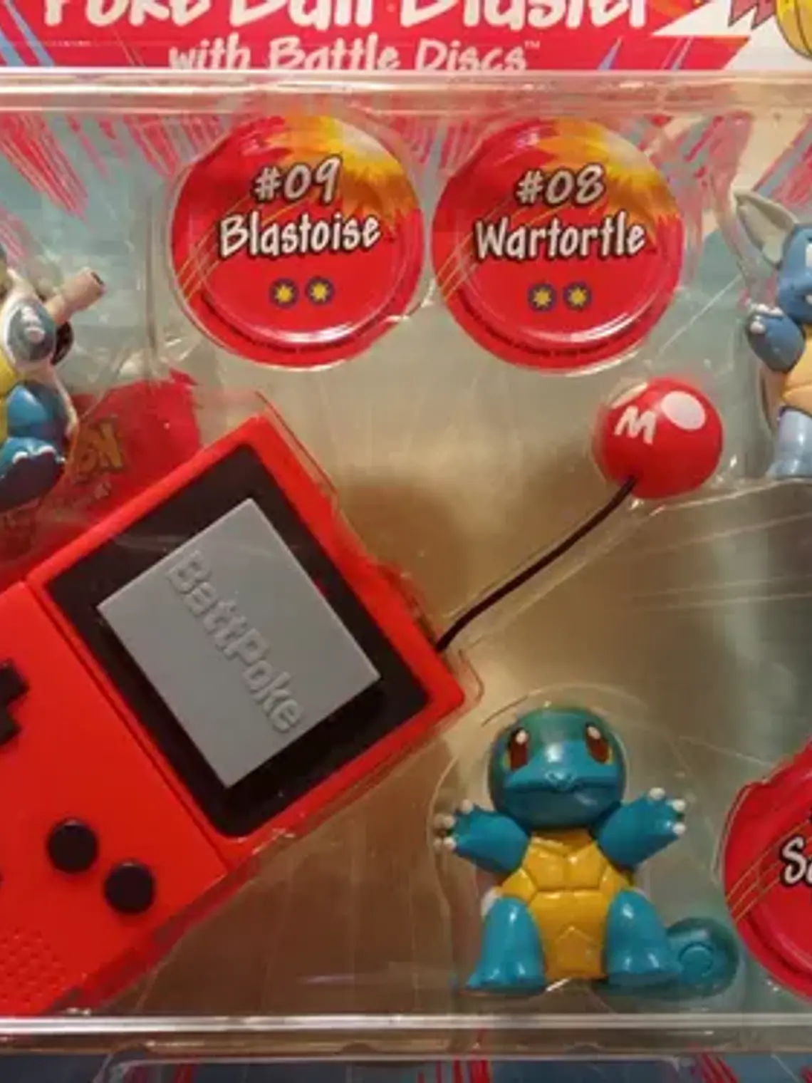 Squirtle + Wartortle  Blastoise 1999 Hasbro Pokemon Nintendo 4