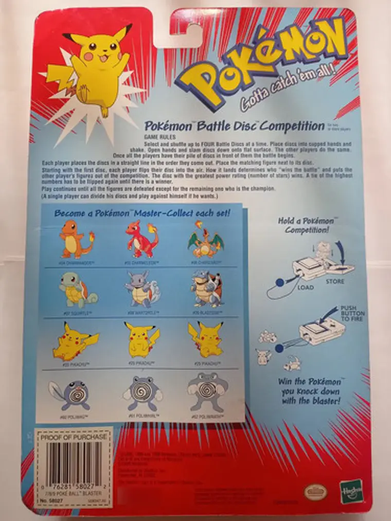 Squirtle + Wartortle  Blastoise 1999 Hasbro Pokemon Nintendo 7