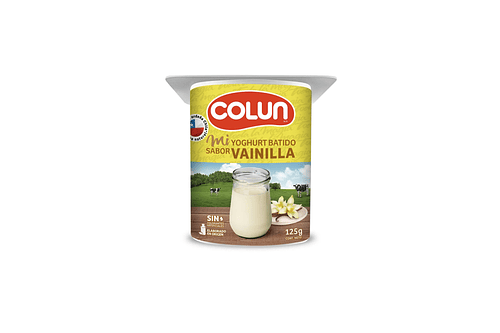 Batido vainilla colun 125