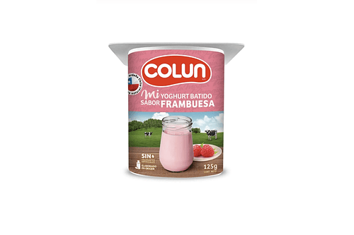 Batido frambuesa colun 125