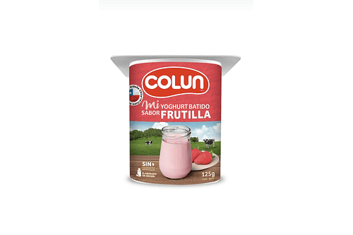 Batido frutilla colun 125