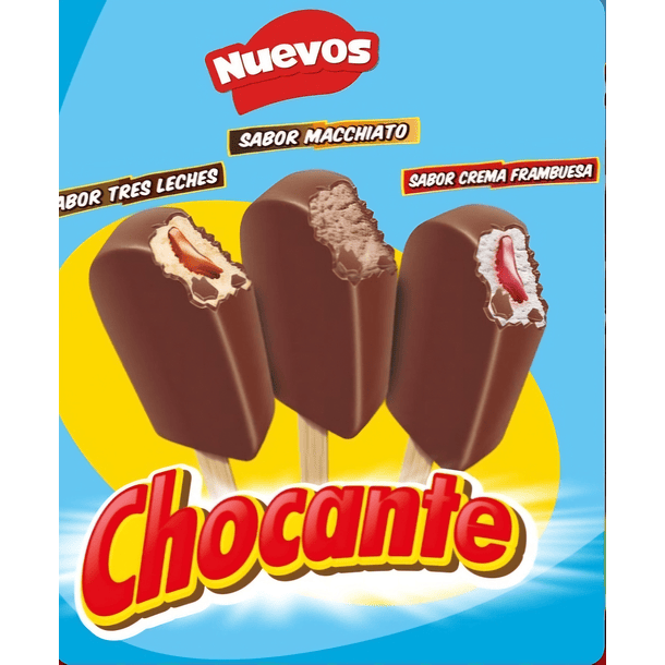 Chocante 3 leches Panda x16uni