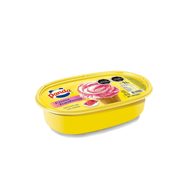 Cassatta frambuesa crema panda 1lt
