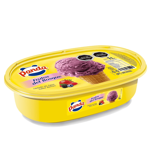 Cassatta frutos bosque panda 1lt