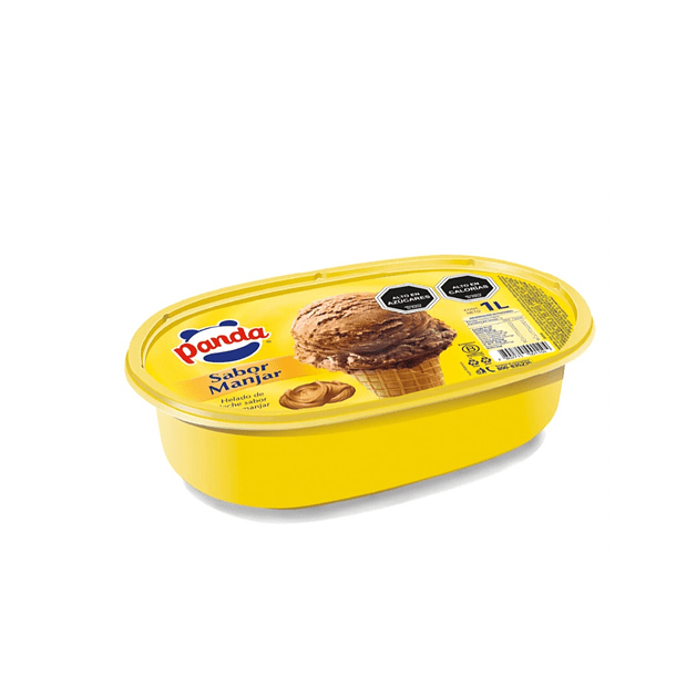 Cassatta manjar crema panda 1lt