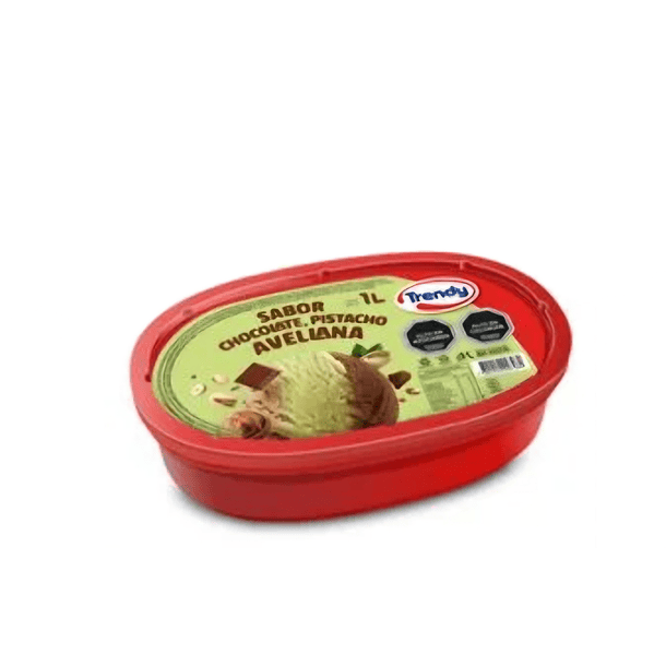 Cassatta Chocolate Pistacho 1 Lt x6