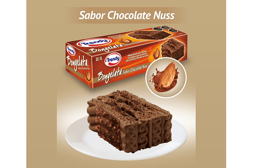 Bongelata chocolate nuss trendy
