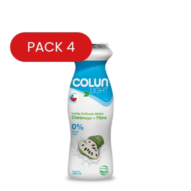 Pack Leche cultivada chirimoya 180