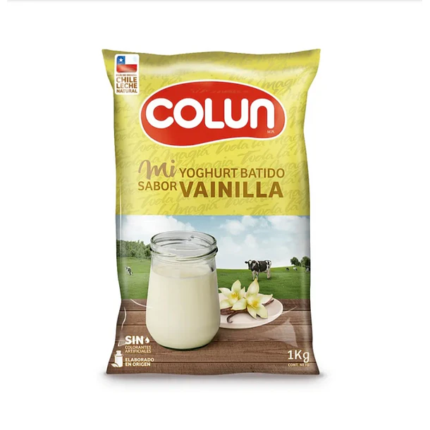 OFERTA Yoghurt vainilla colun  1 kg