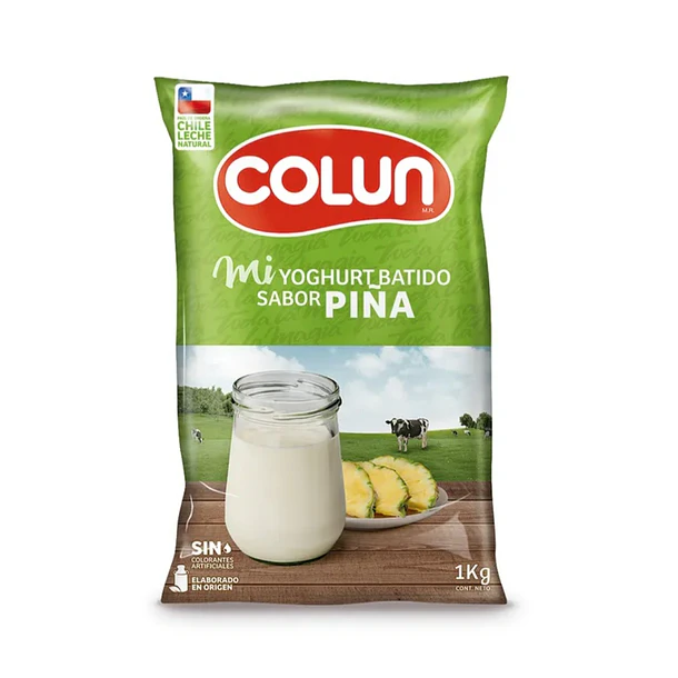 OFERTA Yoghurt piña colun 1 kg