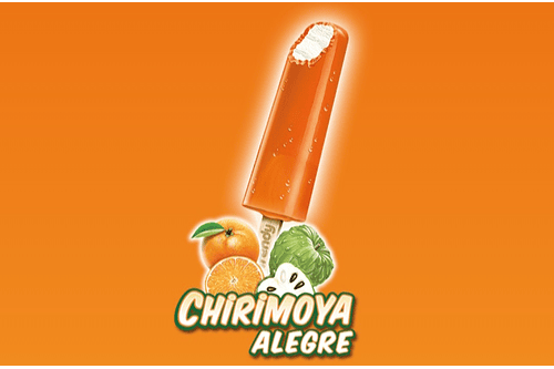 Paleta Chirimoya alegre trendy x42