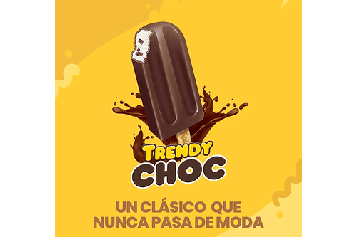 Paleta choc trendy x42 unid