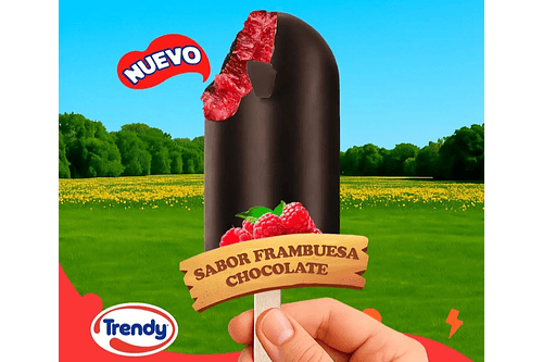 Hawai Paleta chocolate Frambuesa x25