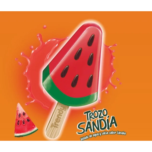 Trozo Sandia Trendy  x35 unid