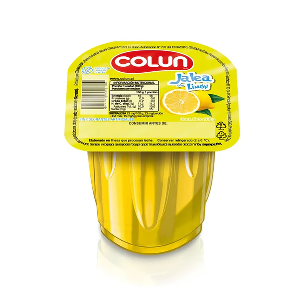 Jalea limón colun 100gm