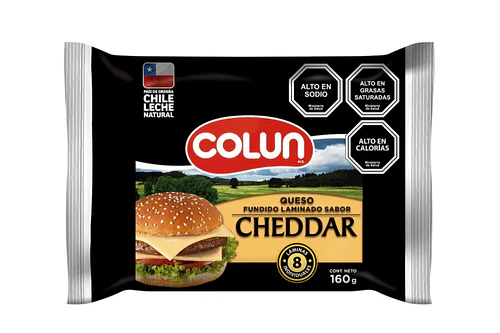 Queso cheddar colun 160 gm