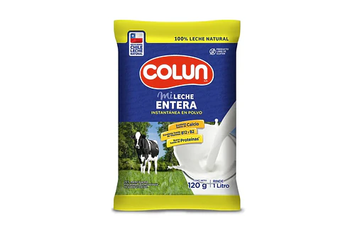 Leche entera polvo 120
