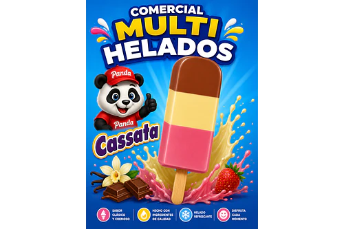 Paleta cassatta panda