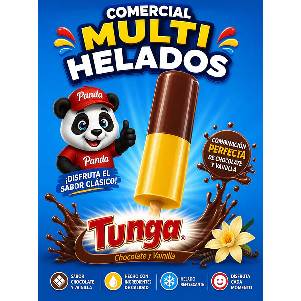 Paleta tunga panda x44