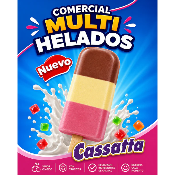 Paleta cassatta panda x42