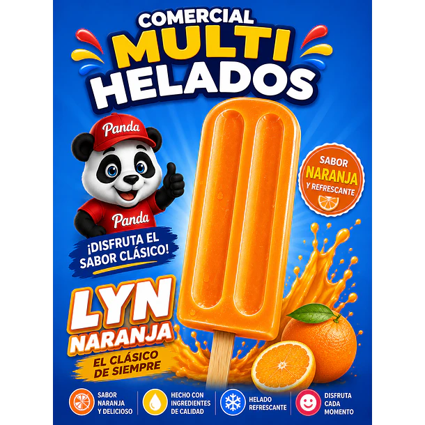 Lyn naranja panda x42