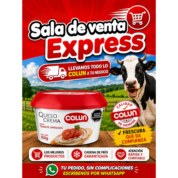 Queso crema tómate oregano 100gm