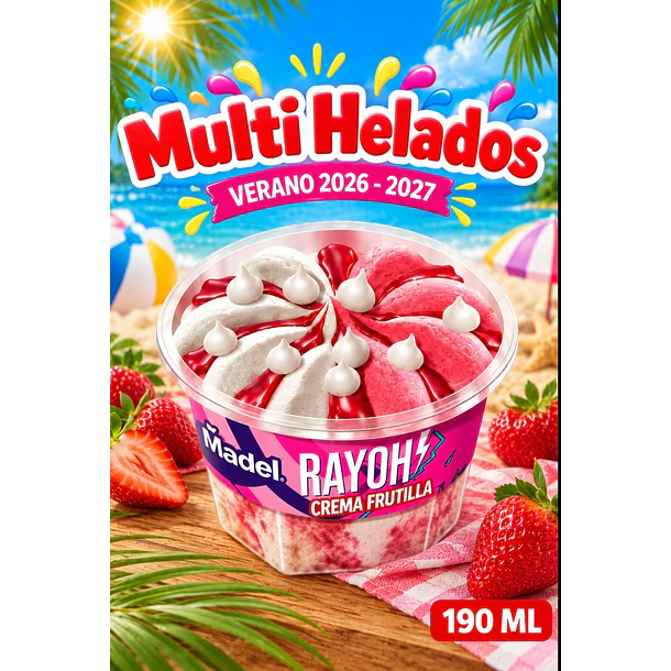 Vaso crema frutilla x16 unid