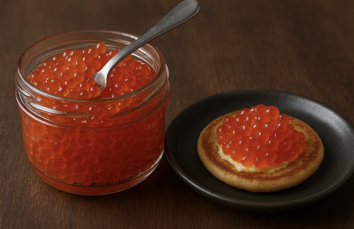 Caviar rojo