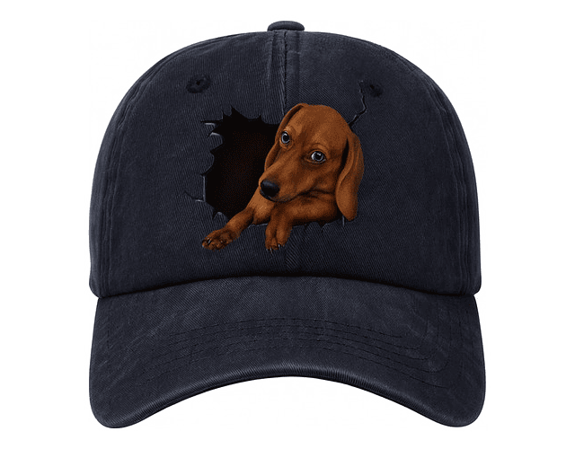 Gorro Con Diseño De Perro Salchicha
