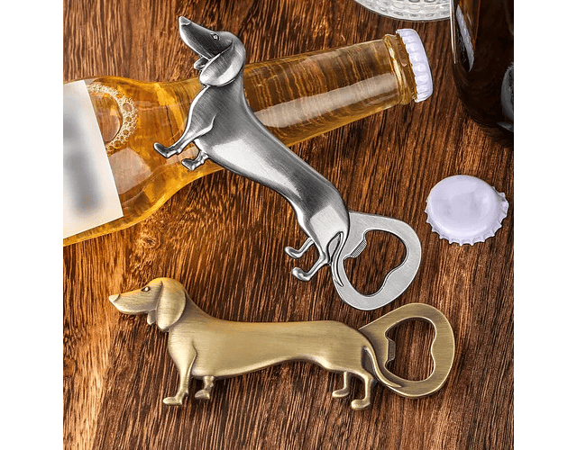 Destapador De Botellas Perro Salchicha