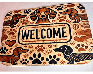 Limpiapies Choapino Perro Salchicha