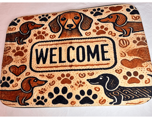 Limpiapies Choapino Perro Salchicha