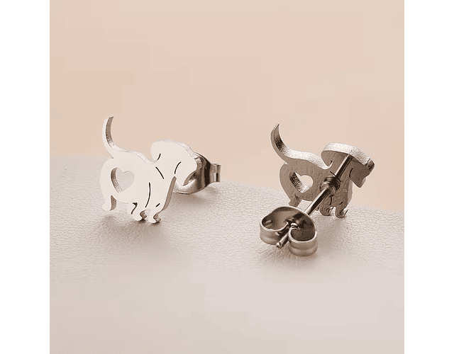 Aros perrito de acero inoxidable