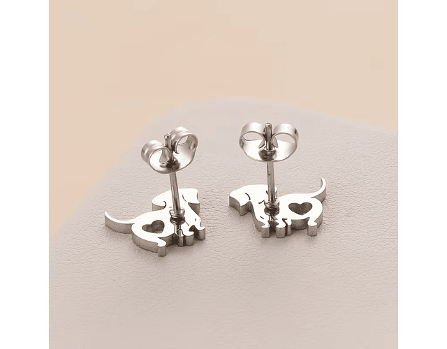 Aros perrito de acero inoxidable