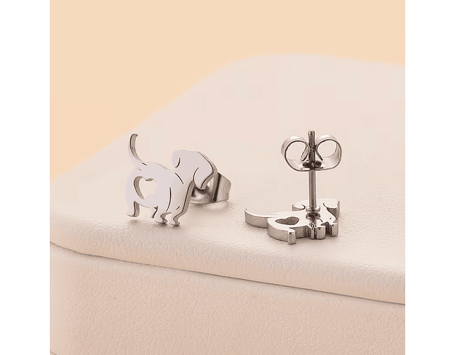 Aros perrito de acero inoxidable