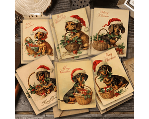 Salchi Tarjetas Navideñas