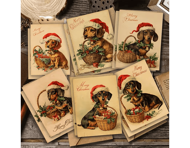 Salchi Tarjetas Navideñas