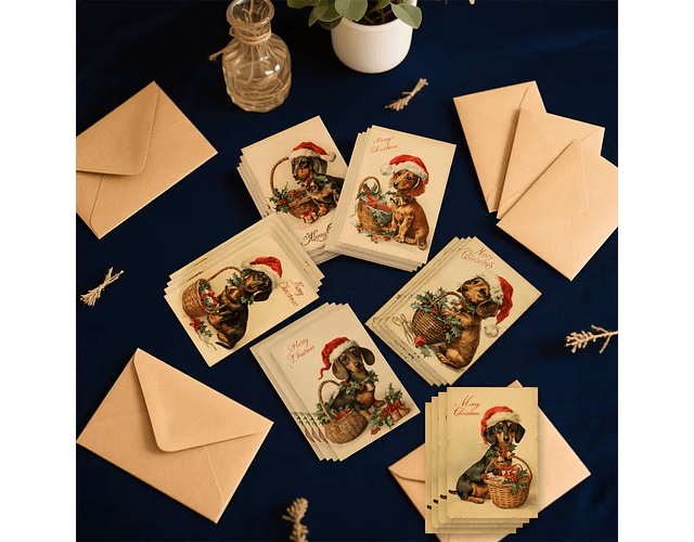 Salchi Tarjetas Navideñas