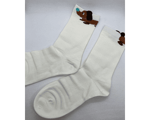 Calcetines perro salchicha