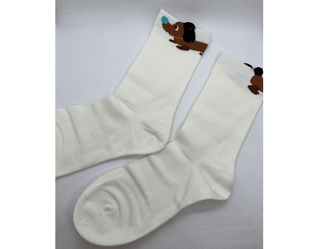 Calcetines perro salchicha