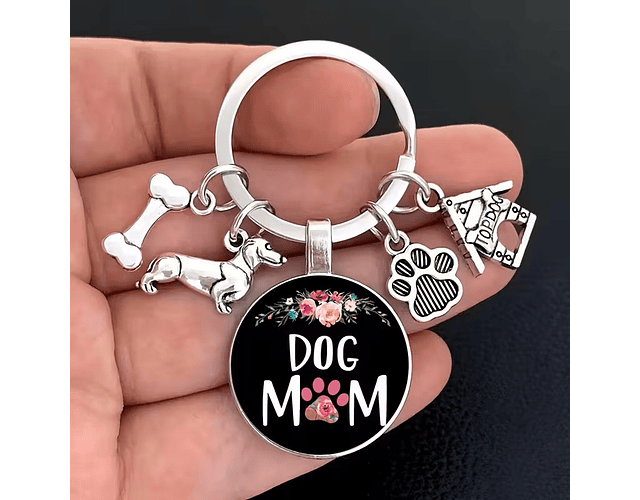 Llaveros perrito salchicha