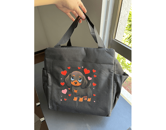 Loncheras Dachshund térmica perro salchicha para almuerzo