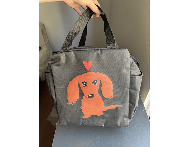 Loncheras Dachshund térmica perro salchicha para almuerzo